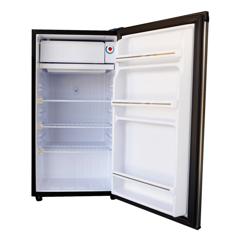 Frigobar Refrigerador Acero Inoxidable 92 Litros 3.2 Ft