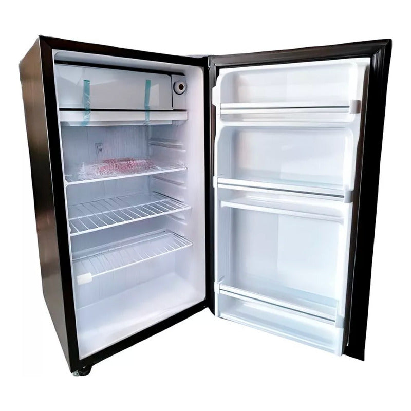 Frigobar Refrigerador Acero Inoxidable 92 Litros 3.2 Ft