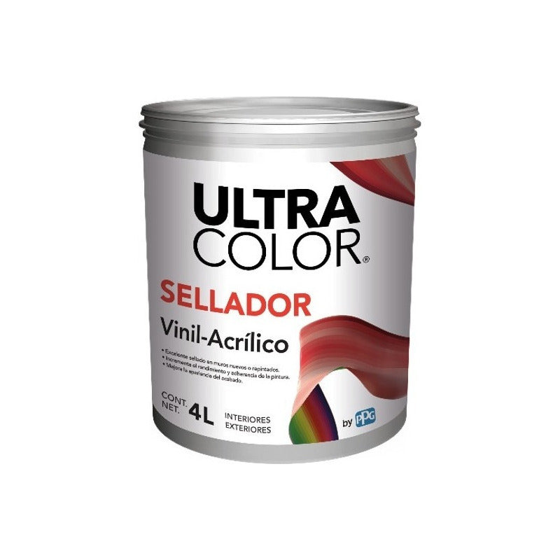 Galón De Sellador Para Pintura Vinilica 4 Litros Color Blanco